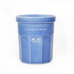 Brûle-parfum Le Classique Bleu Les Bougies de Charroux